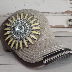 Olive & Pique Embellished Cap